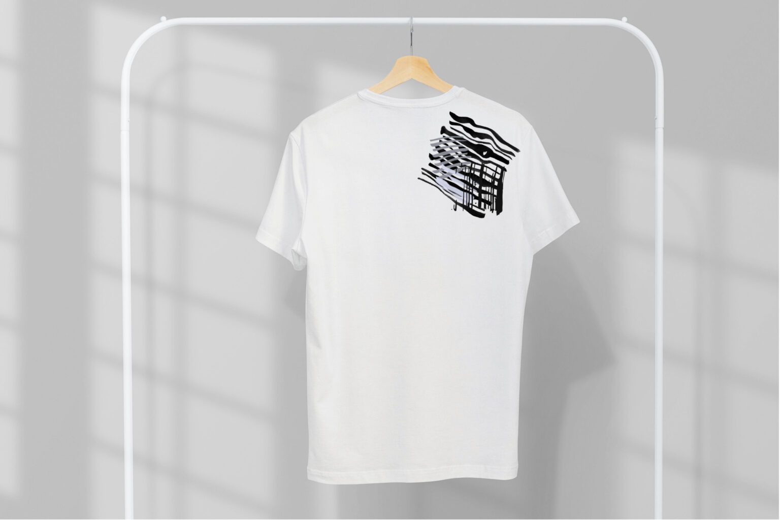 Zebra T-shirt - Crafty Badger