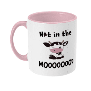 Two Toned Mug Not In the Mood