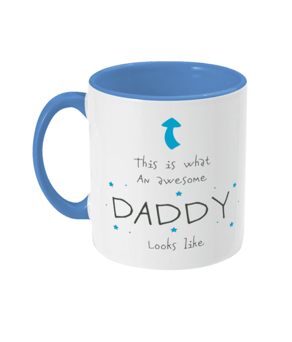 Two Toned Mug Awesome Daddy