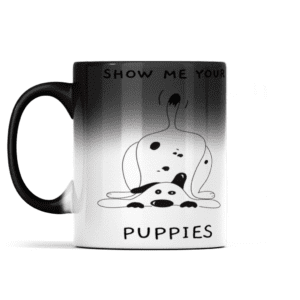Colour Changing Mug Show Me Your Puppies
