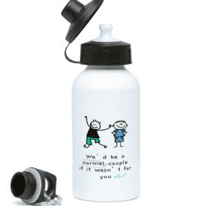 For The Boys Water Bottle Normal Couple