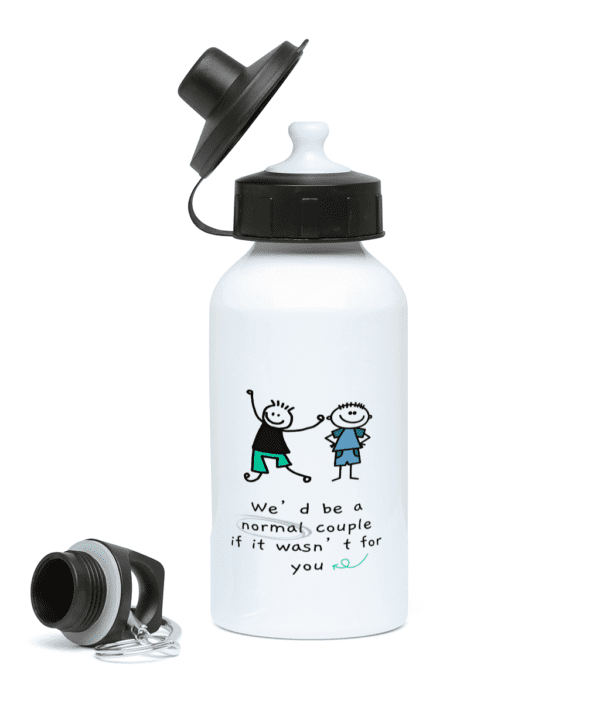 For The Boys Water Bottle Normal Couple