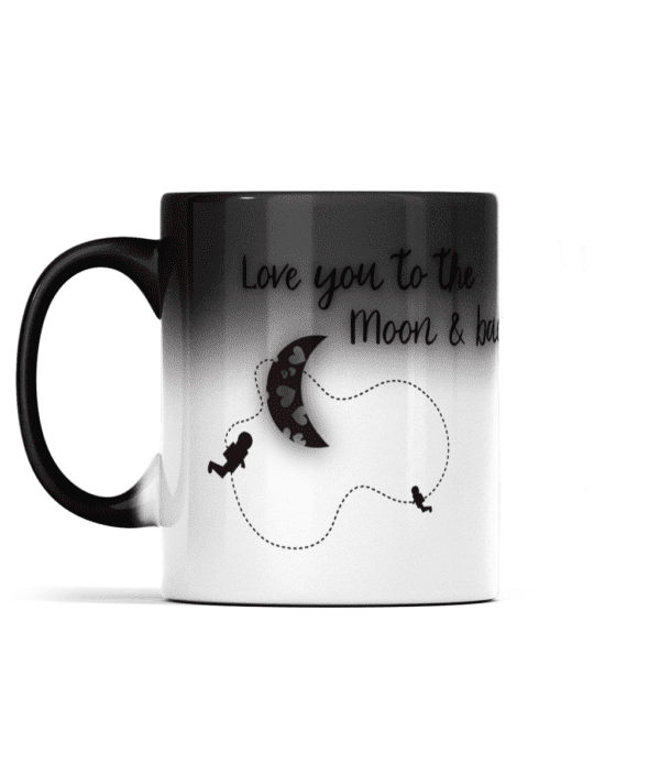 Colour Changing Mug Love You To The Moon and Back