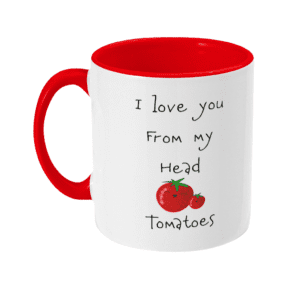 Two Toned Mug I Love You