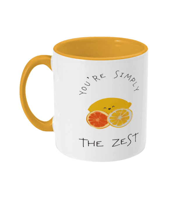 Two Toned Mug Simply The Zest