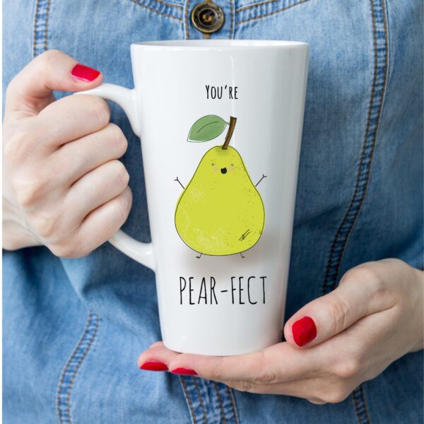 17oz Latte Mug You're Pear-Fect
