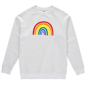 Pride Special Rainbow white sweatshirt