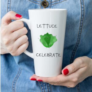 17oz Latte Mug Lettuce Celebrate