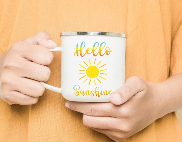 Enamel Mug Hello Sunshine