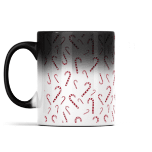 Colour Changing Mug Candy Canes